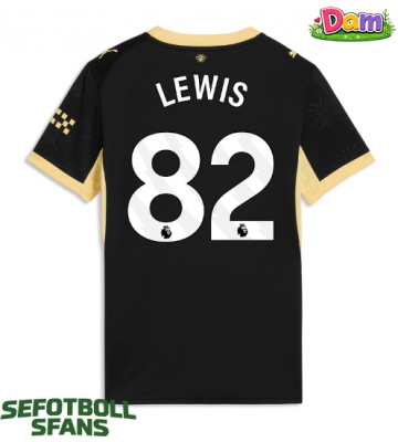 Manchester City Rico Lewis #82 Bortatröja Kvinnor 2026-27 Kortärmad
